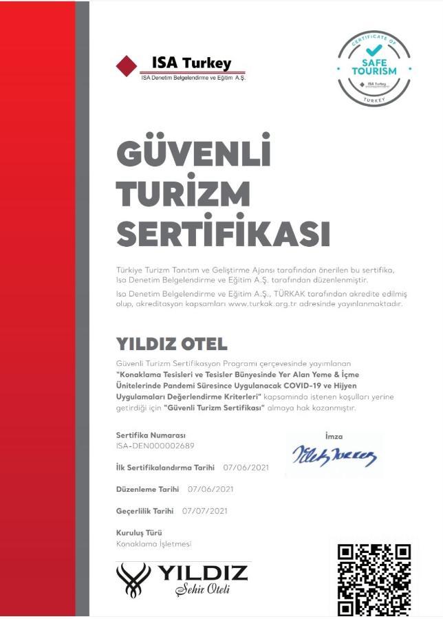 Yildiz Hotel Fatsa Eksteriør billede